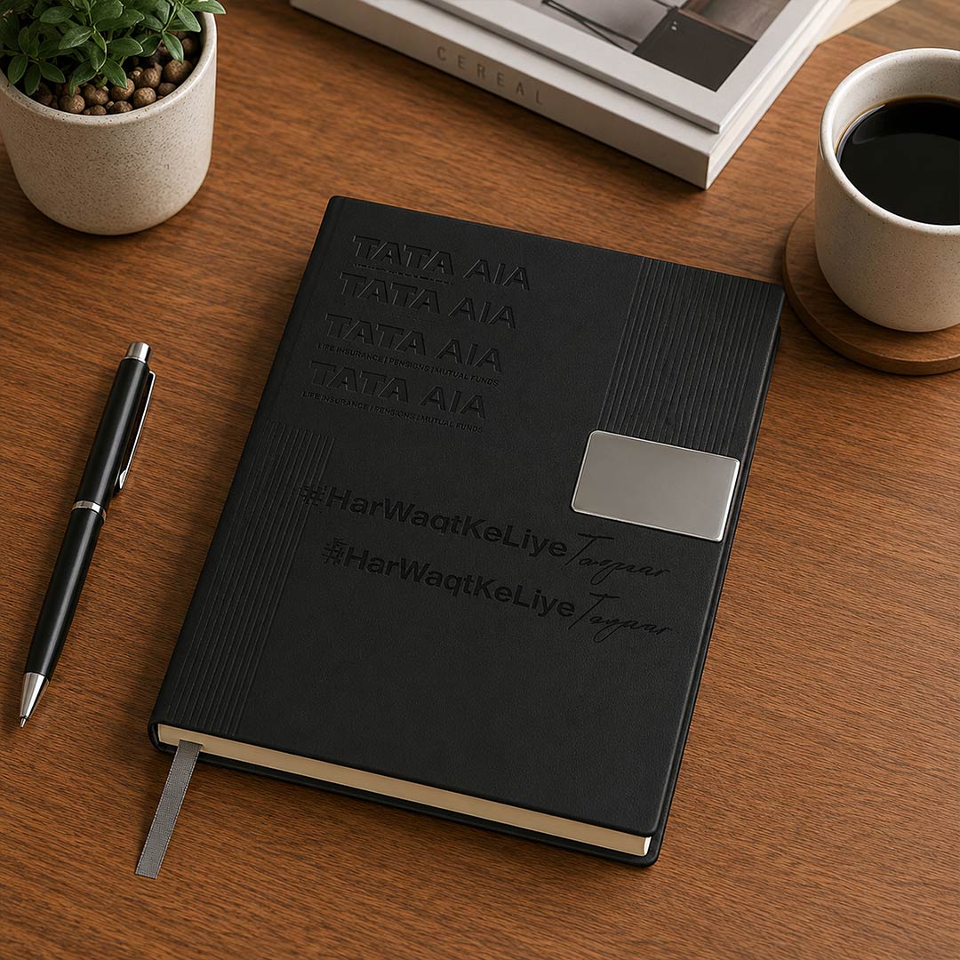 Personalized Executive Diary with Custom Text Engraving | Premium Hardbound Journal Gift for Professionals, Office Use & Corporate Gifting -A5 - Image 4