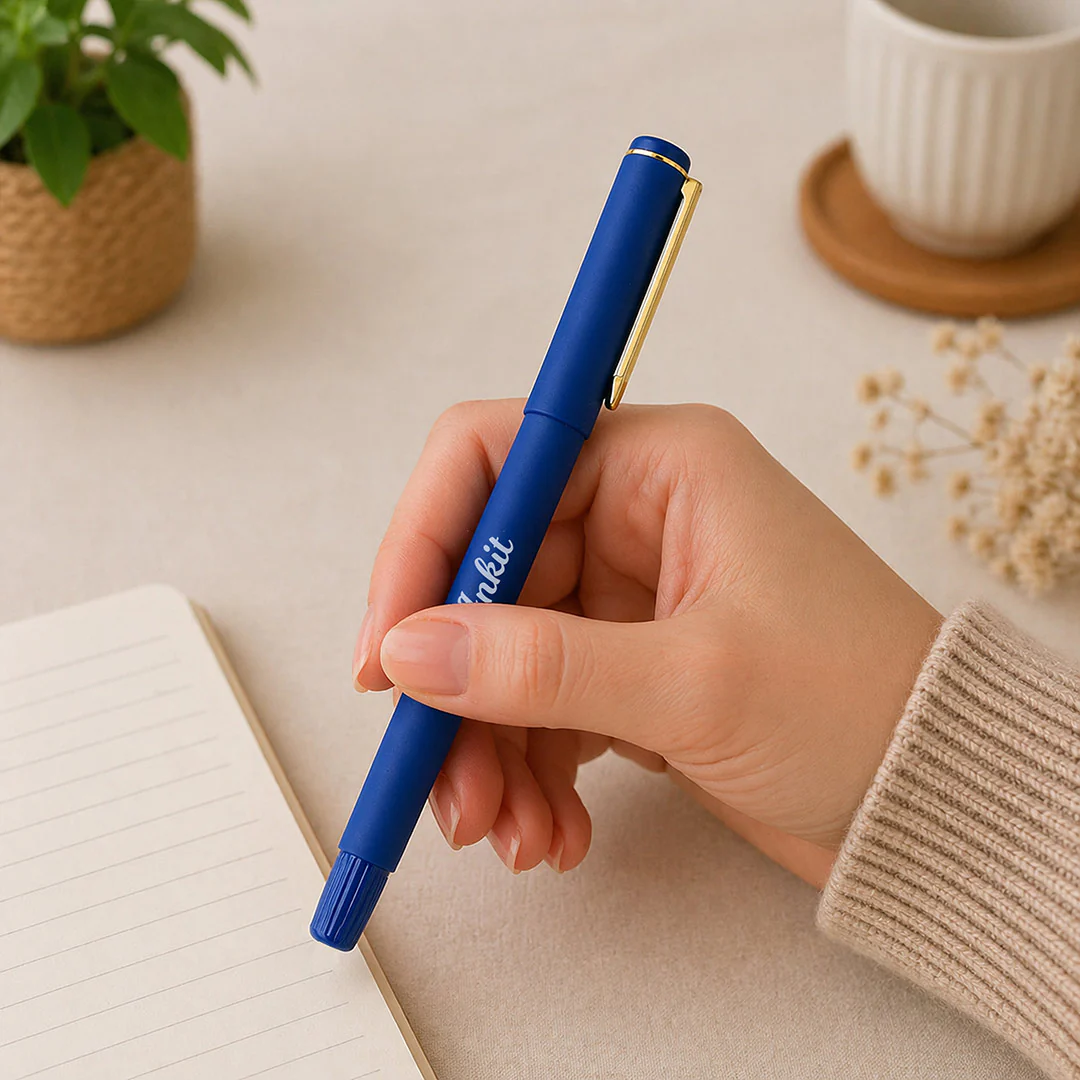Personalized Blue Pen Stylish | Writing Gift for Professionals - Image 4