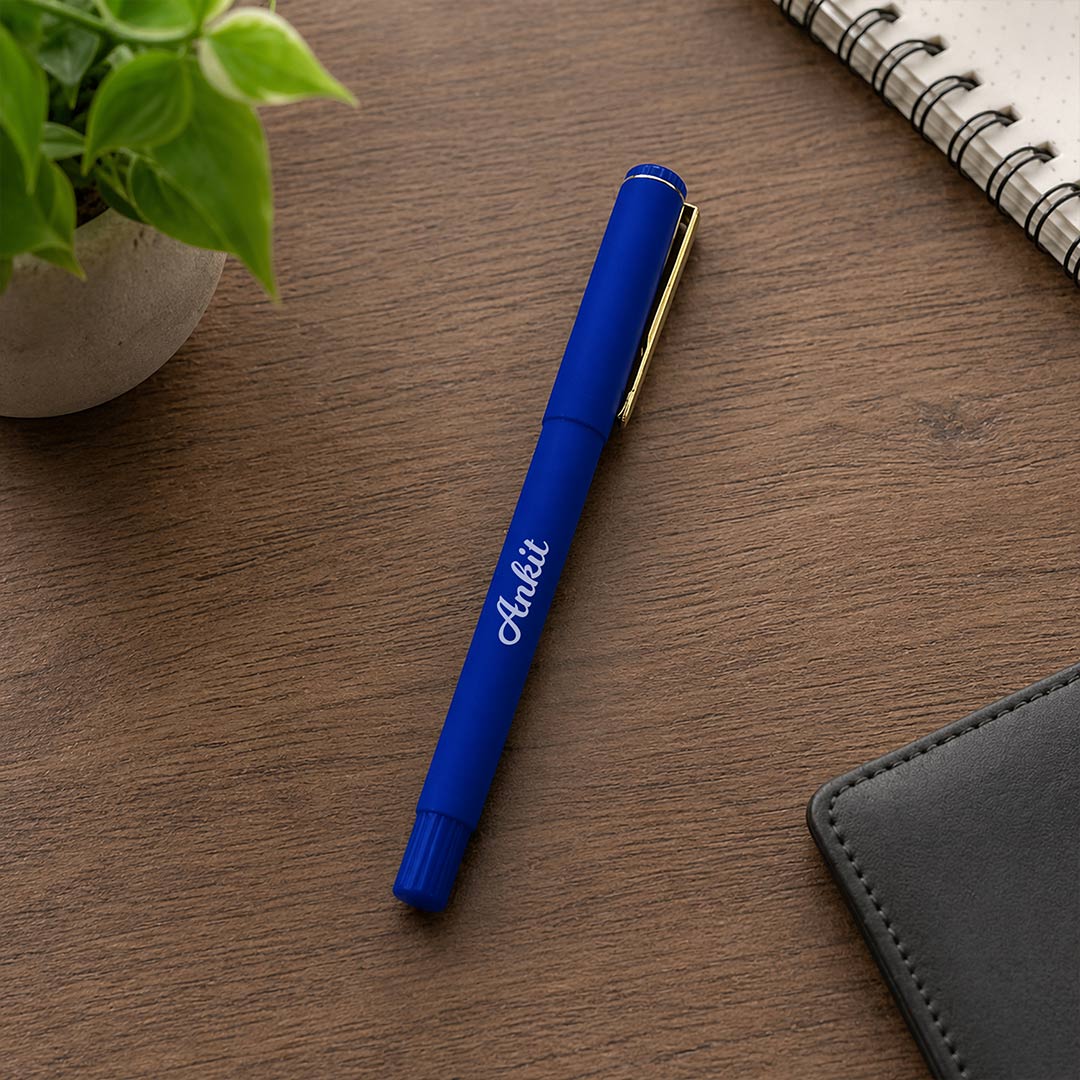 Personalized Blue Pen Stylish | Writing Gift for Professionals - Image 5