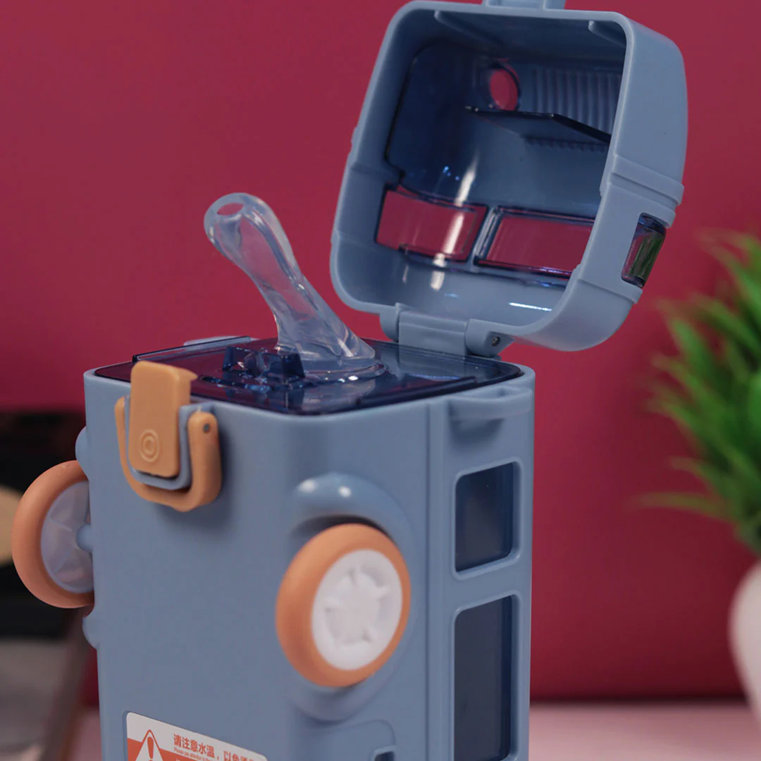 Personalized Bus Shaped Water Bottle - 500ml - Image 8