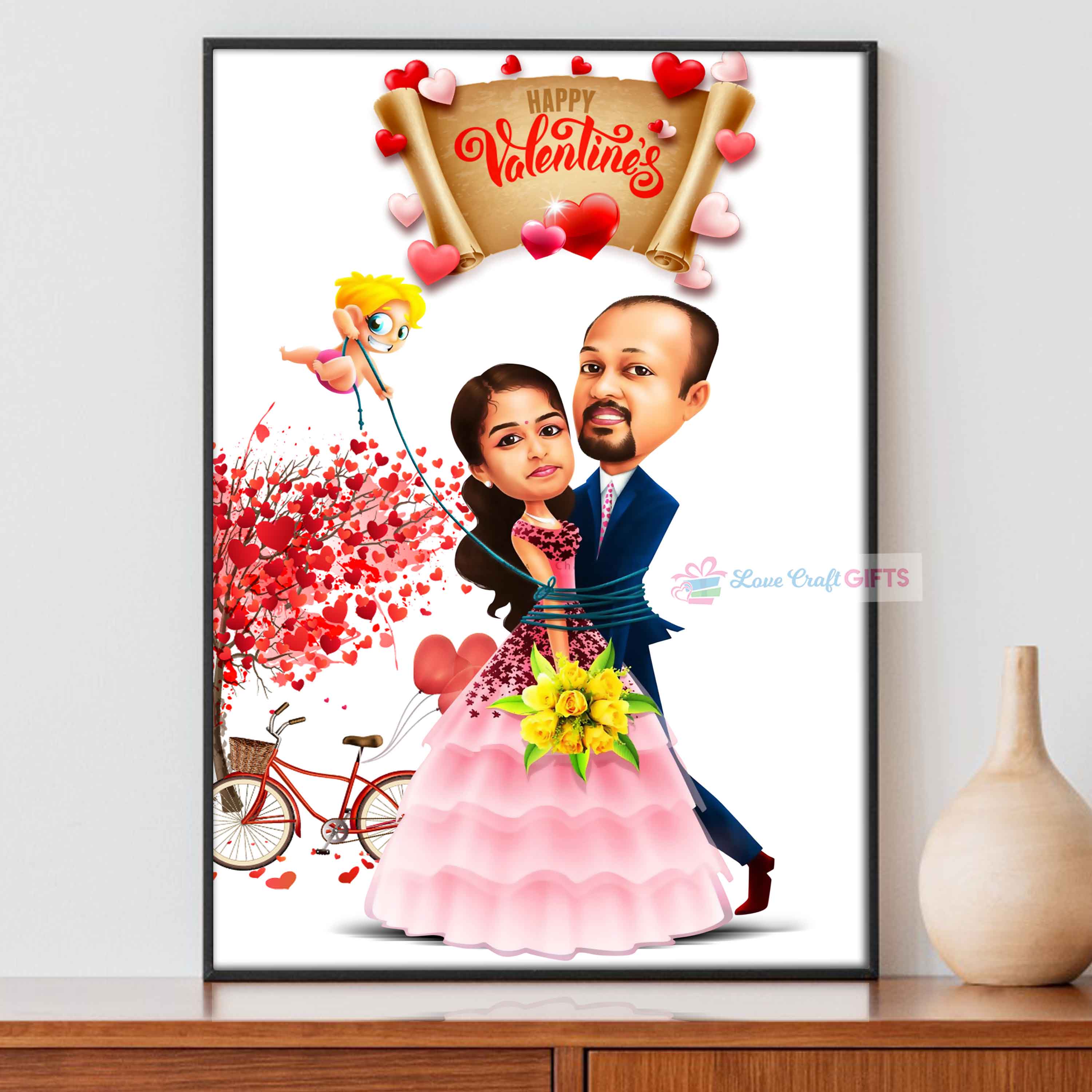 PERSONALIZED CARICATURE FRAME