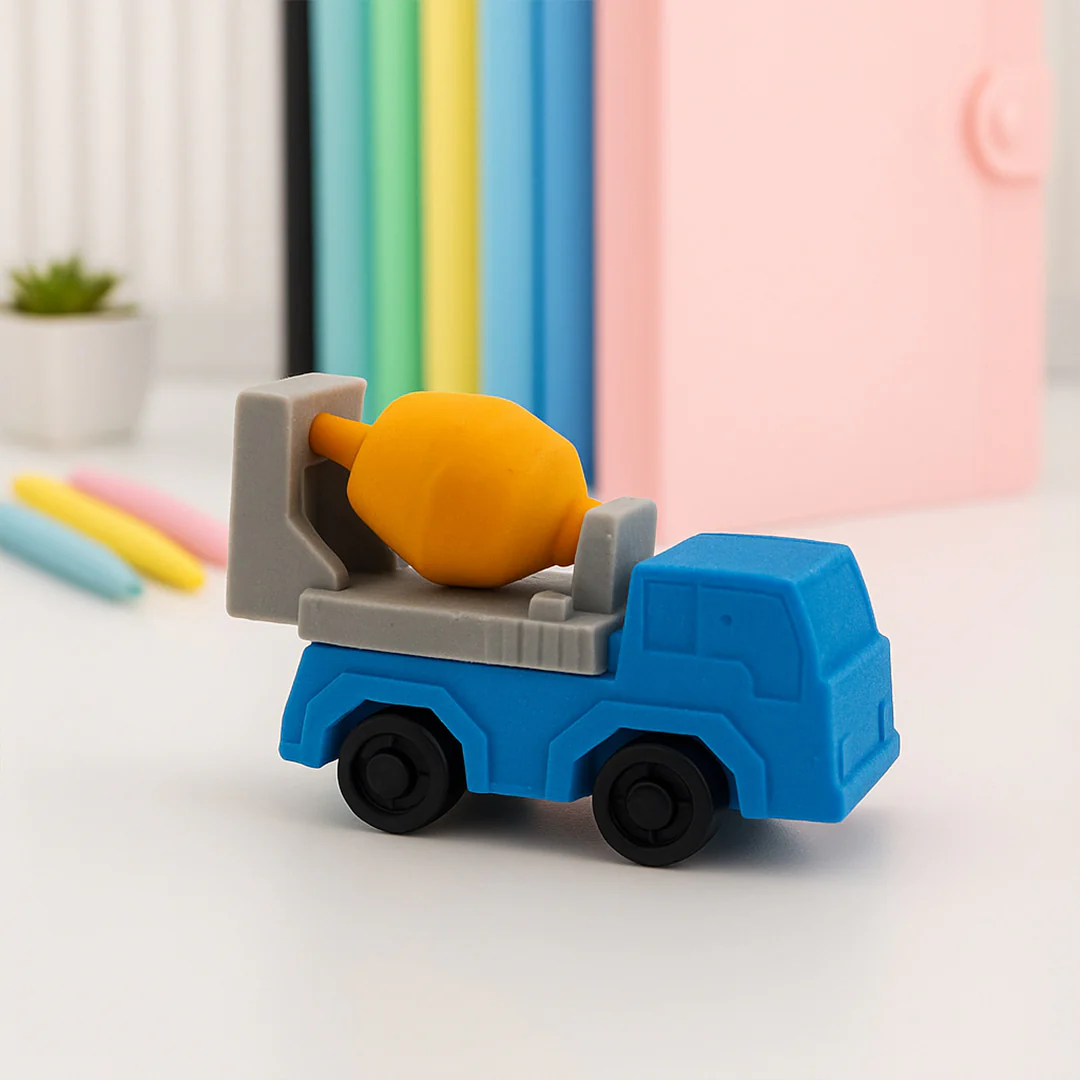 Personalized Construction Truck Pencil Gift Set - Image 4
