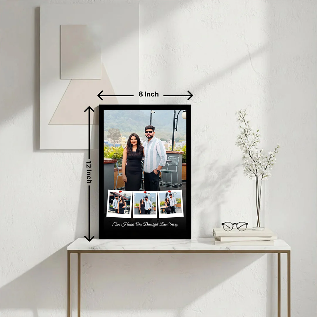 Personalized Couple Special Photo Collage Frame - Image 2
