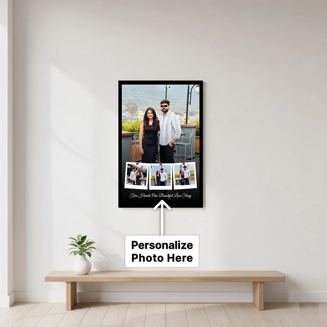 Personalized Couple Special Photo Collage Frame - Image 3