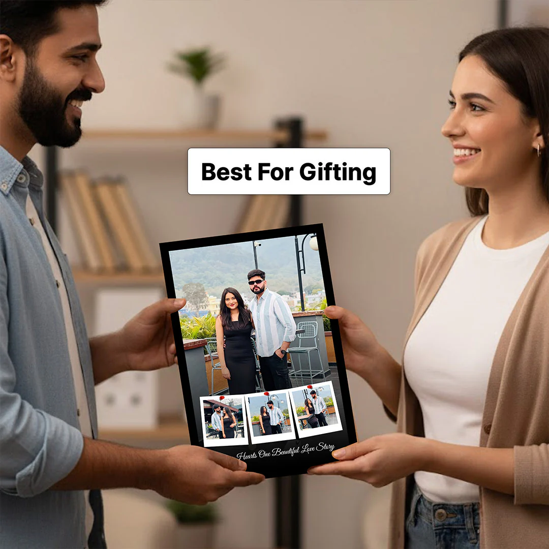 Personalized Couple Special Photo Collage Frame - Image 4