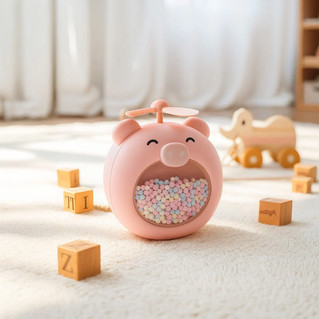Personalized Cute Bear Mini Desk Fan