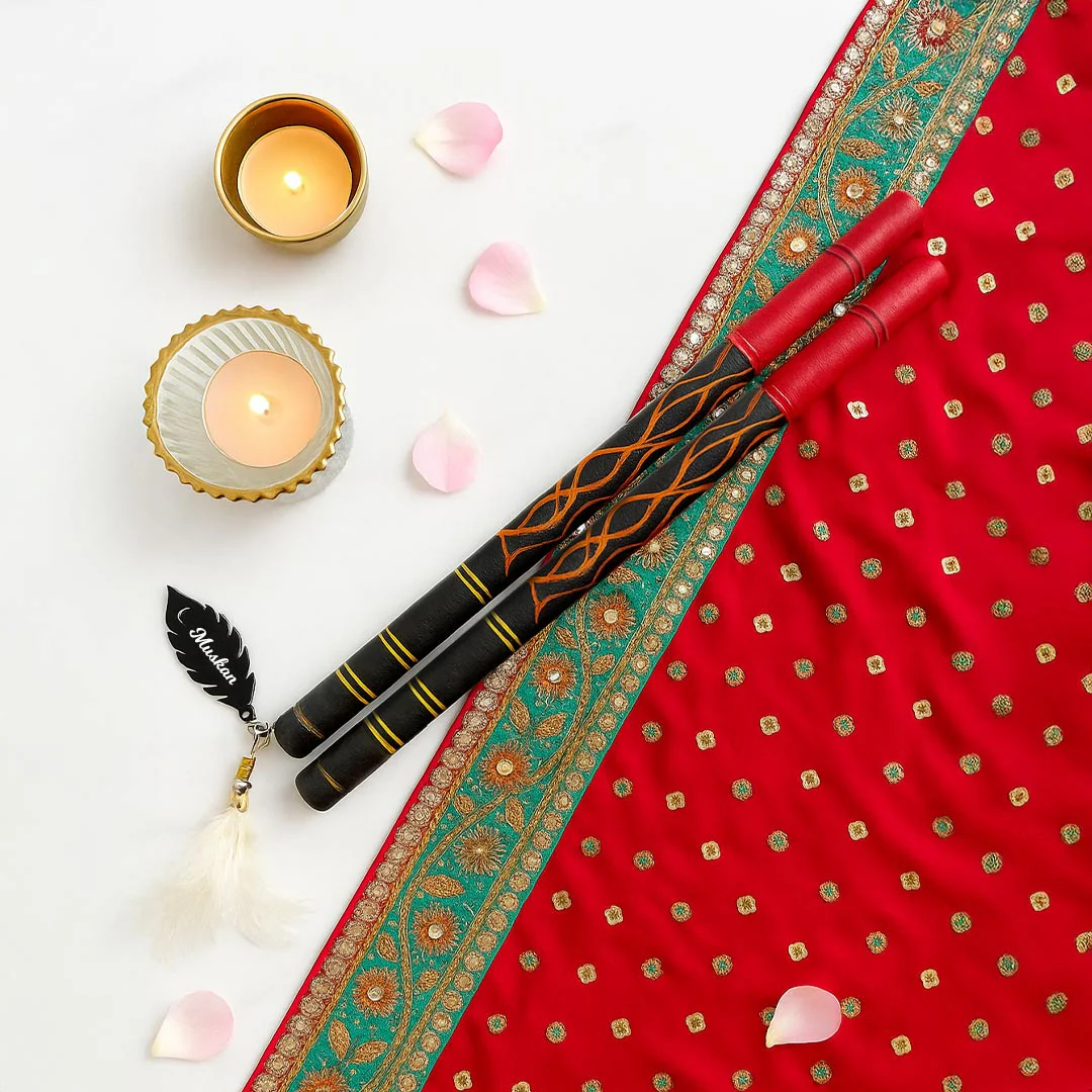 Personalized Dandiya Sticks – Navratri & Garba Special - Image 3