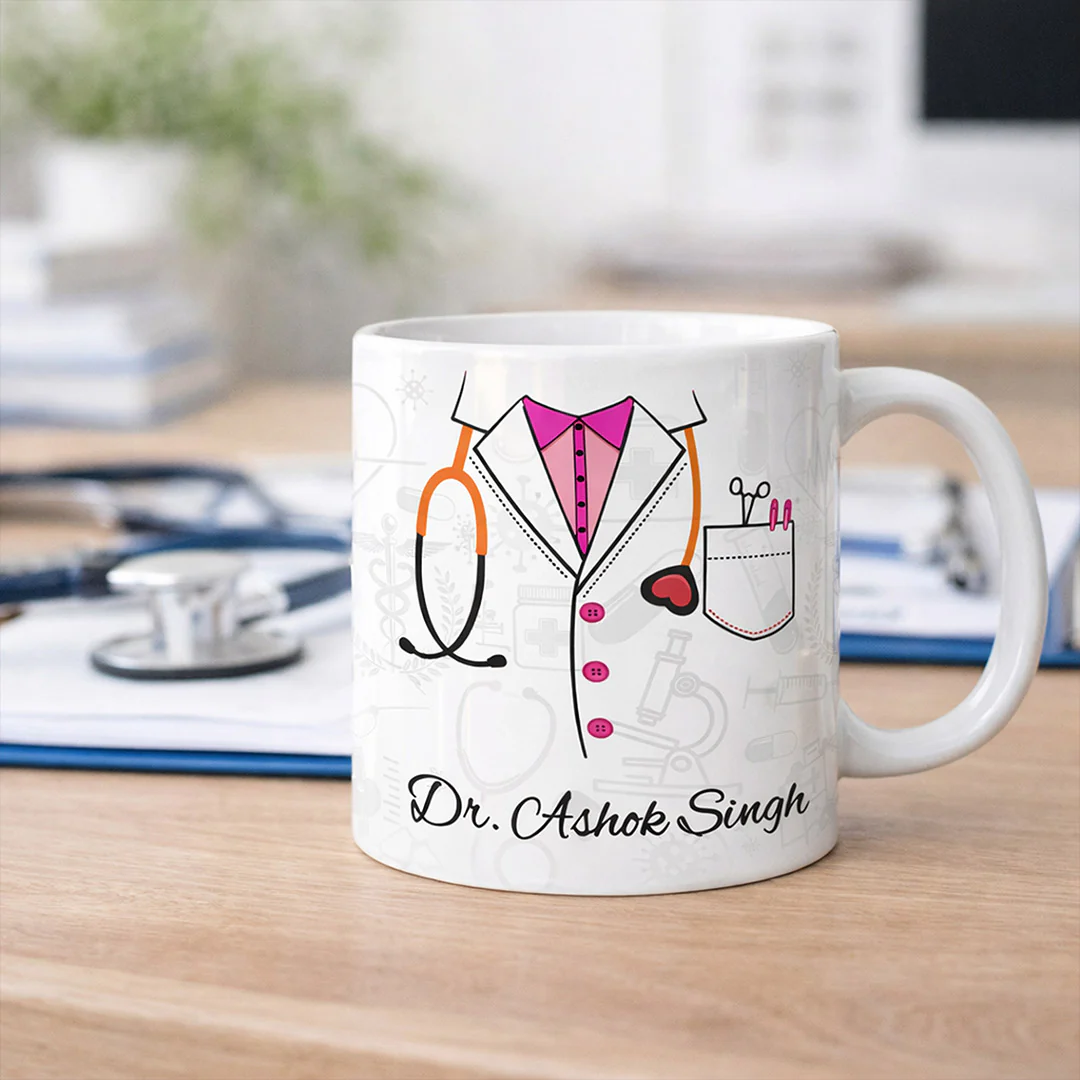 Personalized Doctor Theme Coffee Mug-350ml