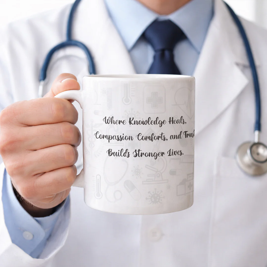Personalized Doctor Theme Coffee Mug-350ml - Image 3