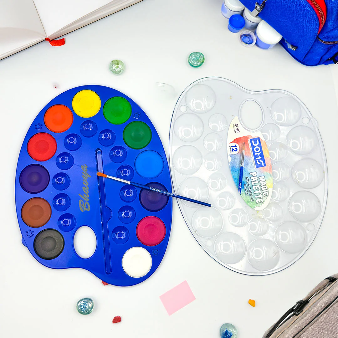 Personalized Doms Water Color Cake Set - Image 3