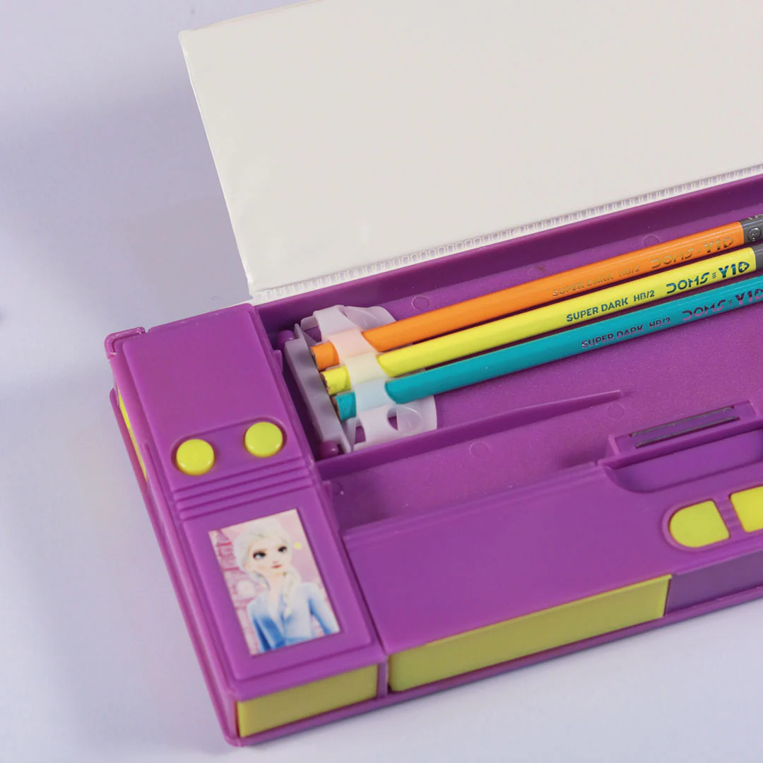 Personalized Elsa and Princess Anna Sisters Pencil Box - Image 15