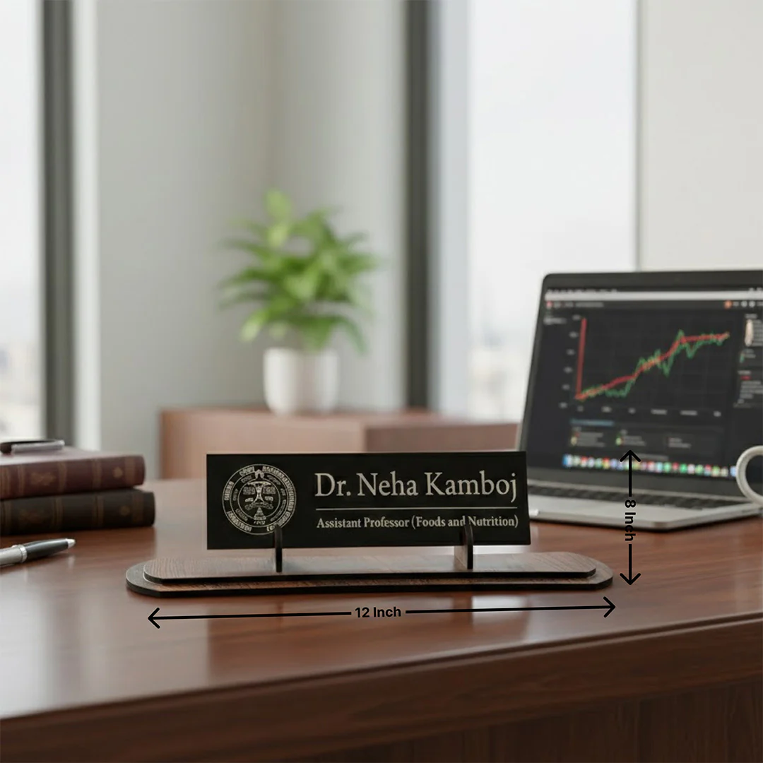 Personalized Executive Desk Name Plate for Professionals - Image 2