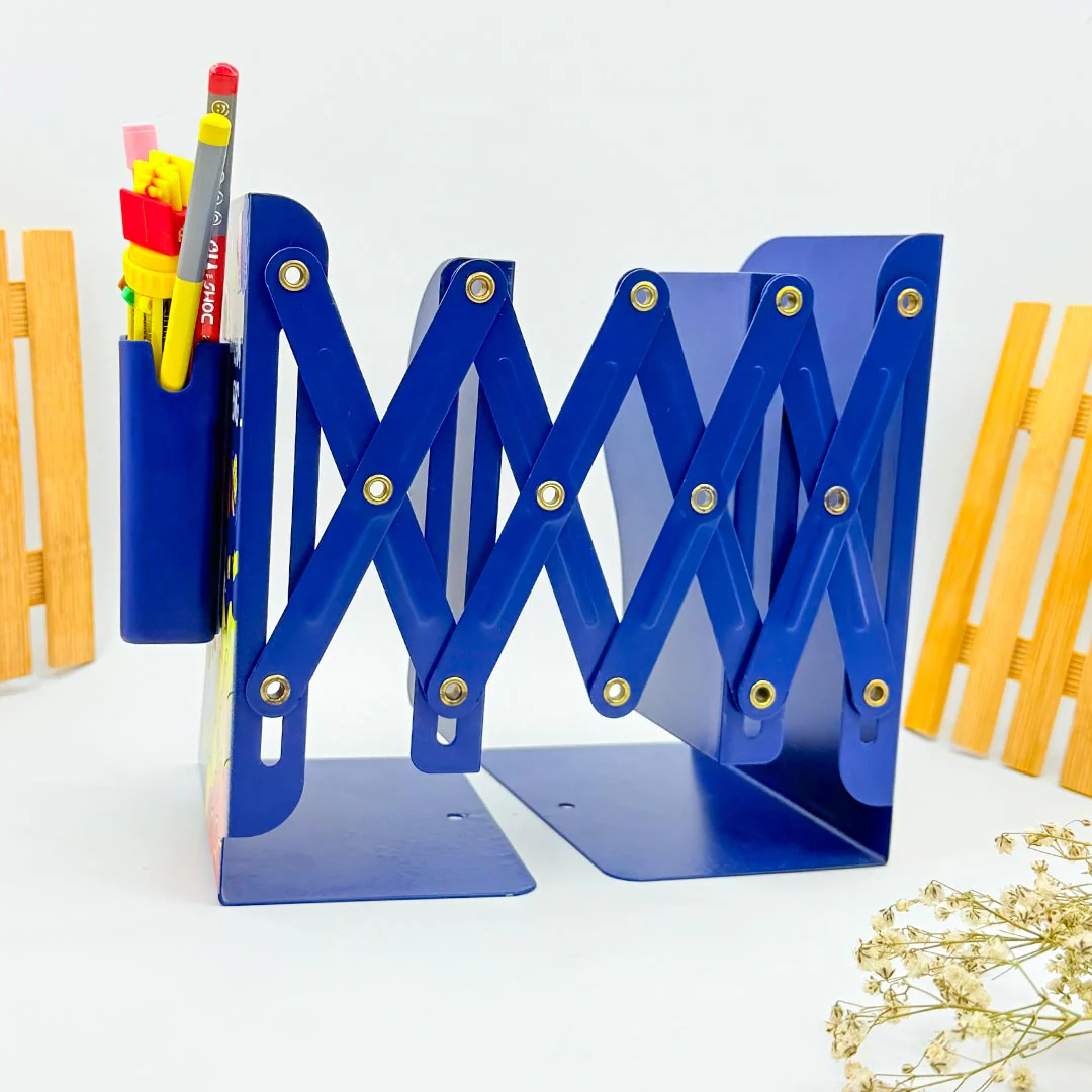 Personalized Expanded Kids Metal Book Holder Stand - Image 3