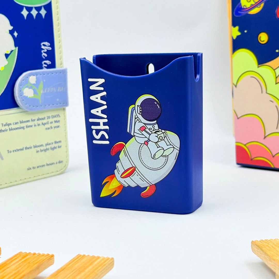 Personalized Expanded Kids Metal Book Holder Stand - Image 6