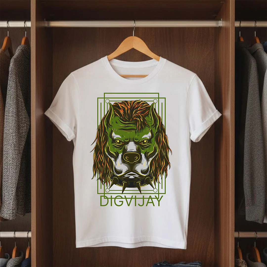Personalized Fierce Lion Graphic T-Shirt - Image 4