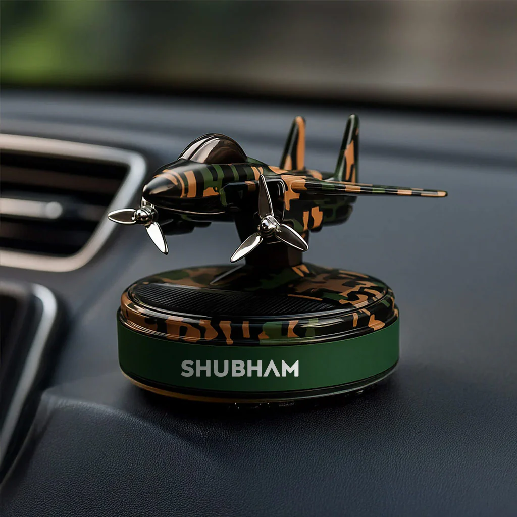 Personalized Fighter Jet Car Perfume | Camouflage Edition - Image 4