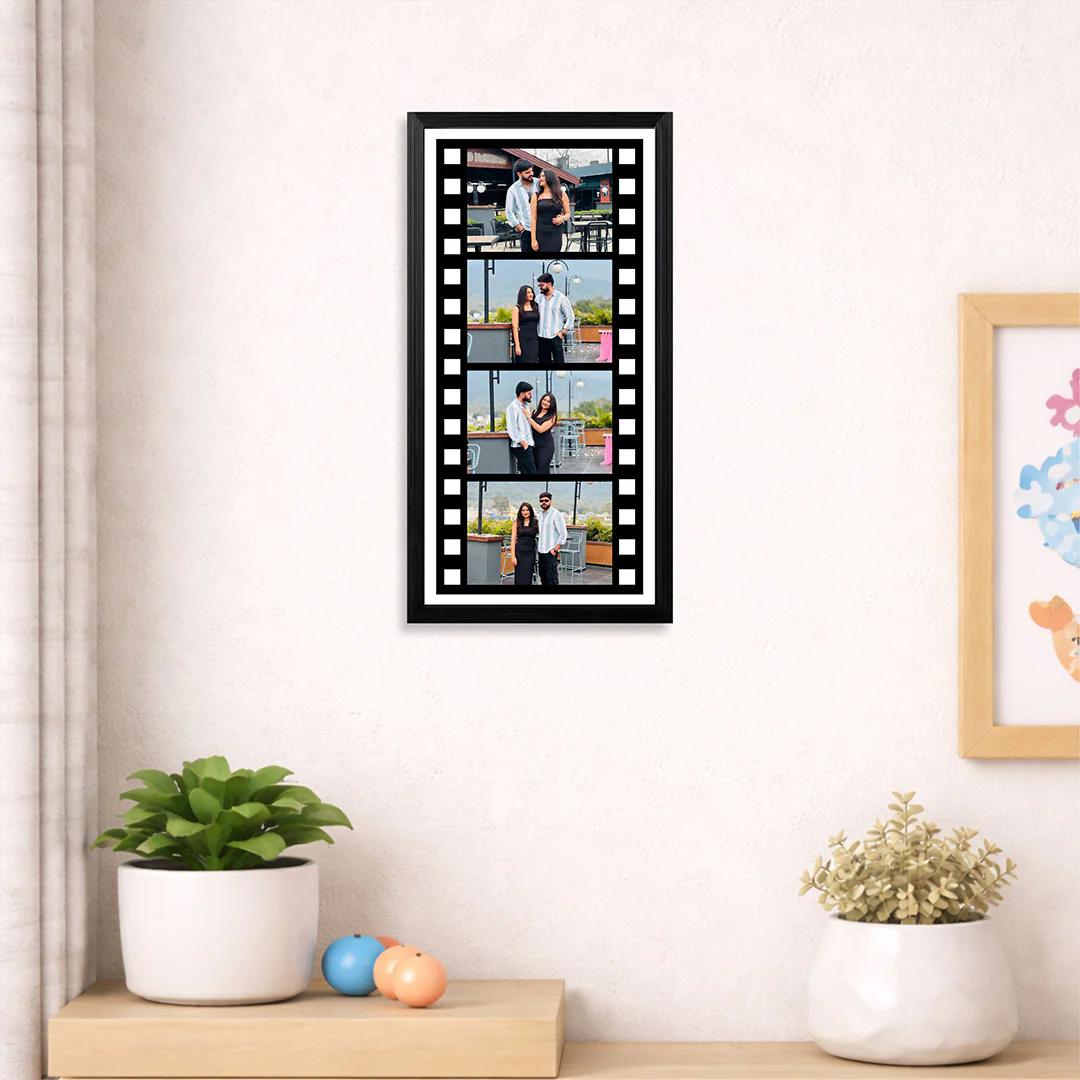 Personalized Film Strip Photo Frame 12x6"