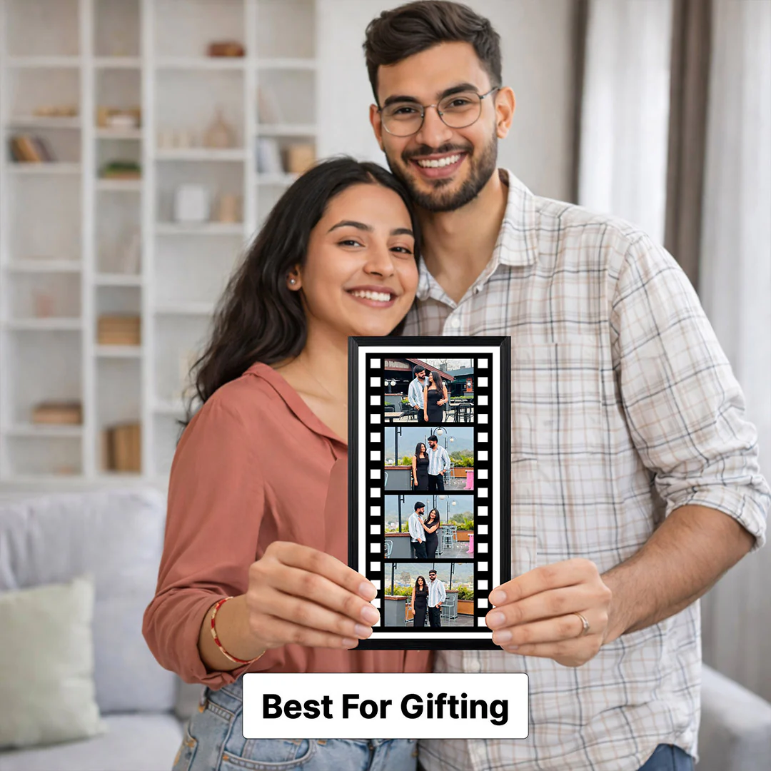 Personalized Film Strip Photo Frame 12x6" - Image 3