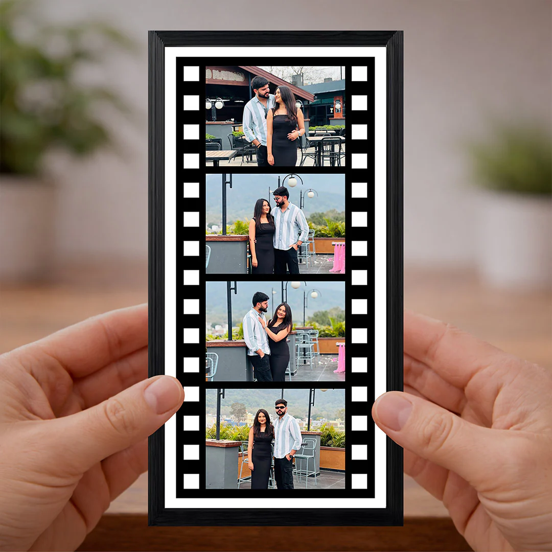 Personalized Film Strip Photo Frame 12x6" - Image 5