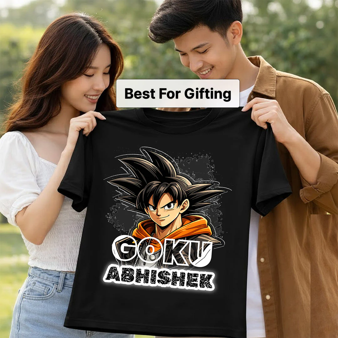 Personalized GOKU Anime T-Shirt - Image 3