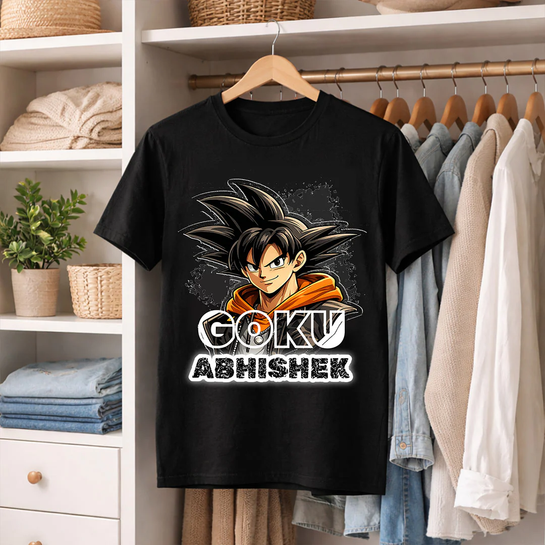Personalized GOKU Anime T-Shirt - Image 4