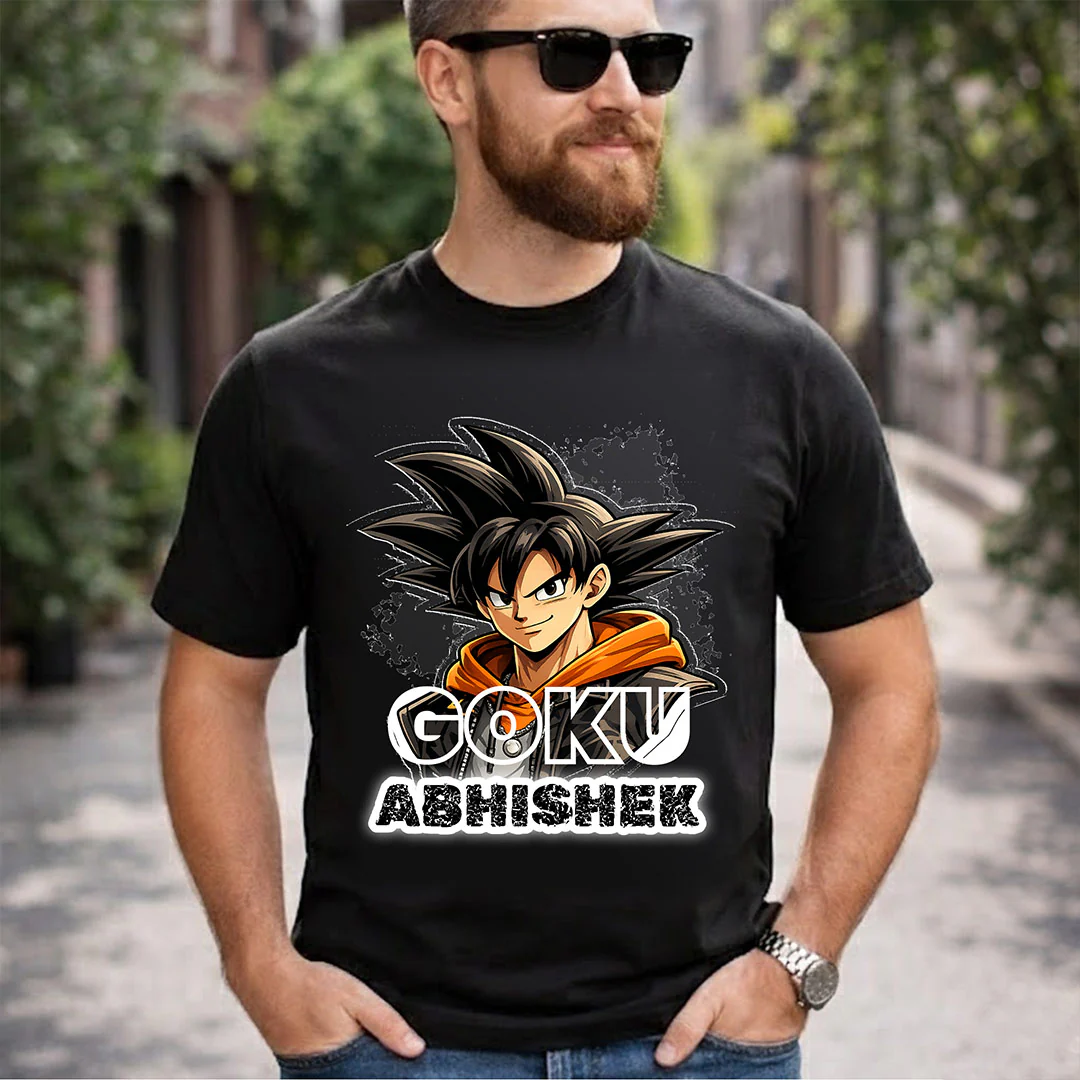 Personalized GOKU Anime T-Shirt - Image 5