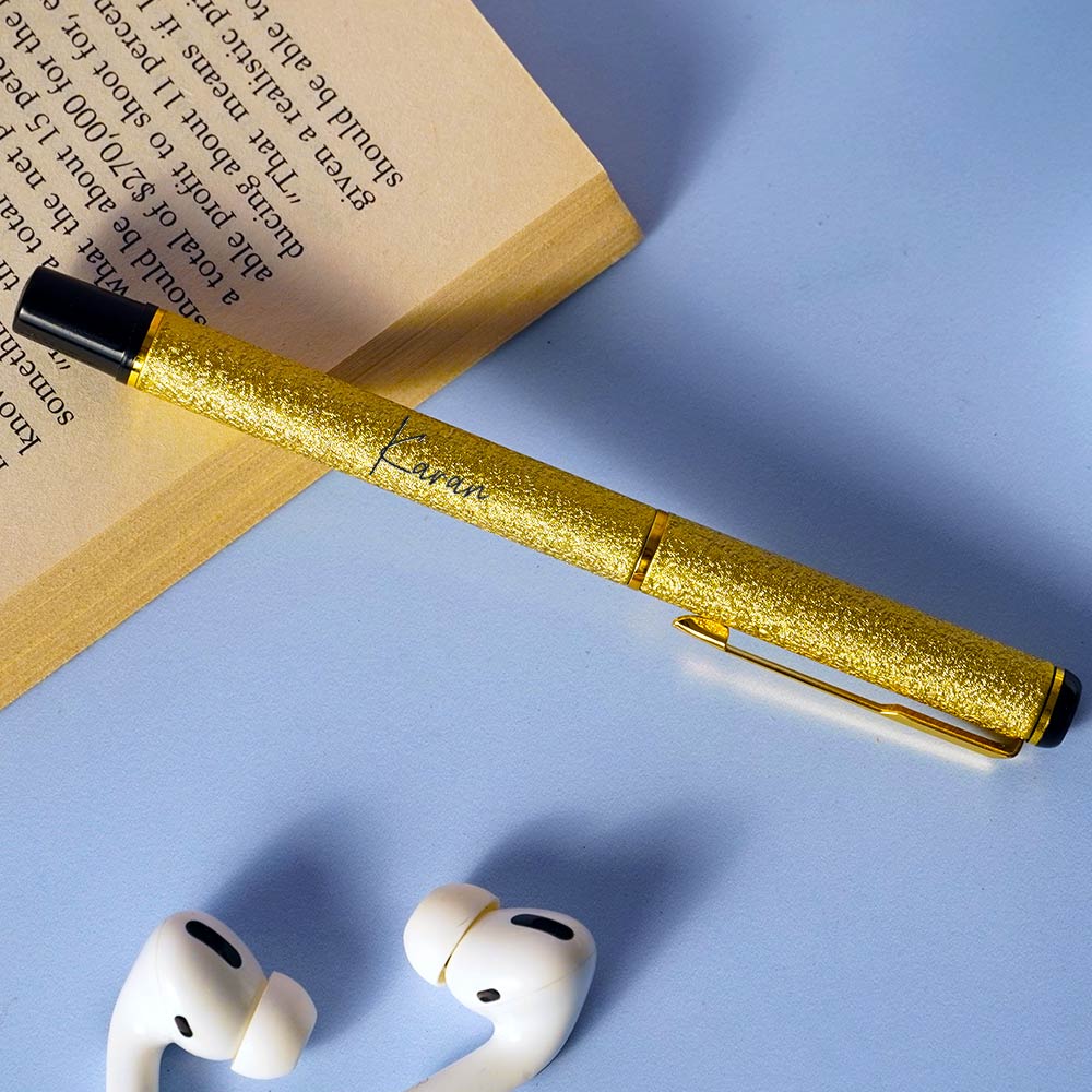 Era Roller Ball Pen - Golden