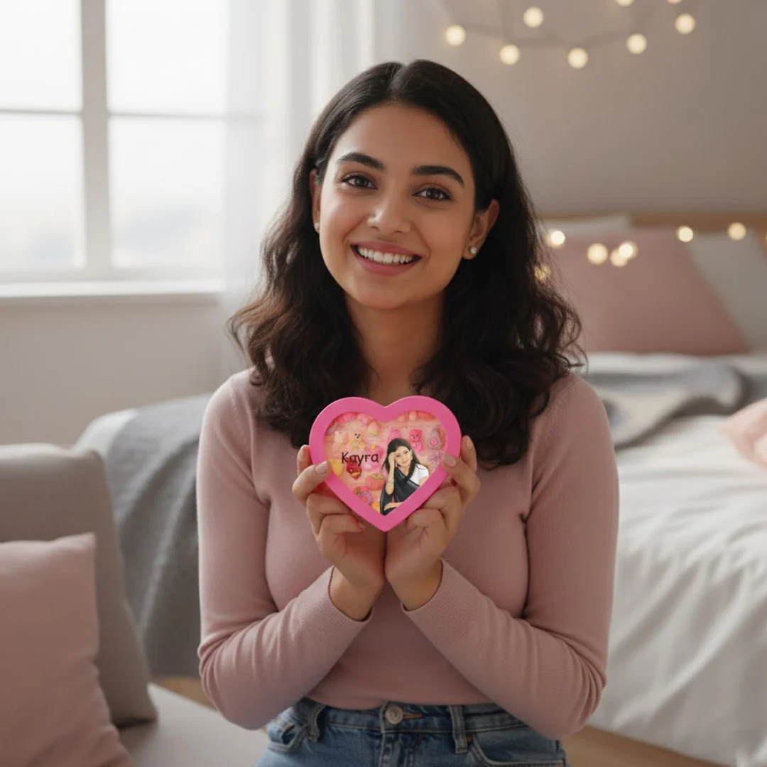 Personalized Heart Ring Box
