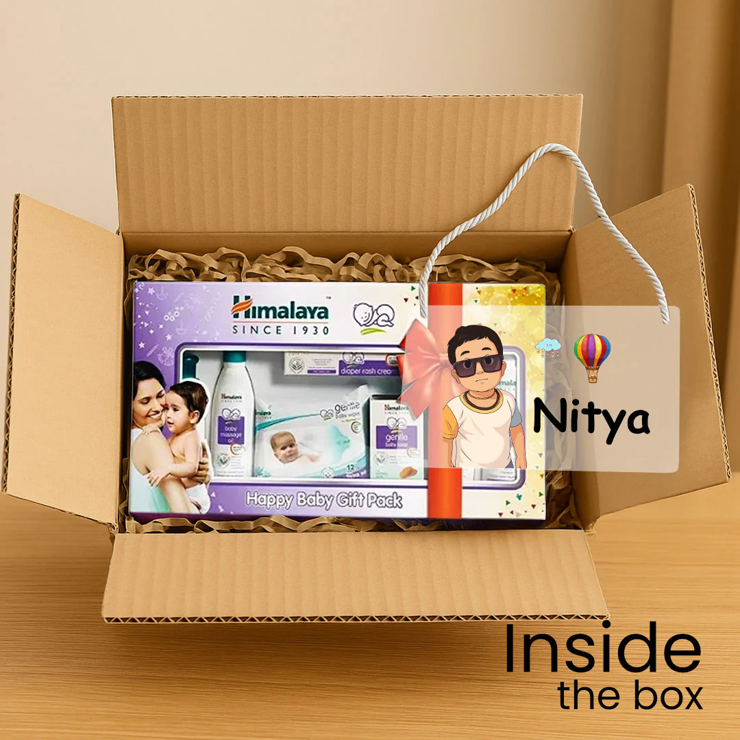 Personalized Himalaya Baby Care Gift Hamper - Image 11