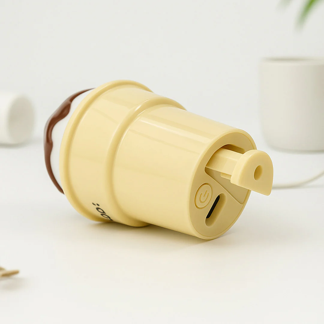 Personalized Ice Cream Cone LED Table Lamp - Image 4