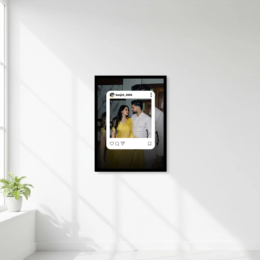 Personalized Instagram Photo Frame (8×12")