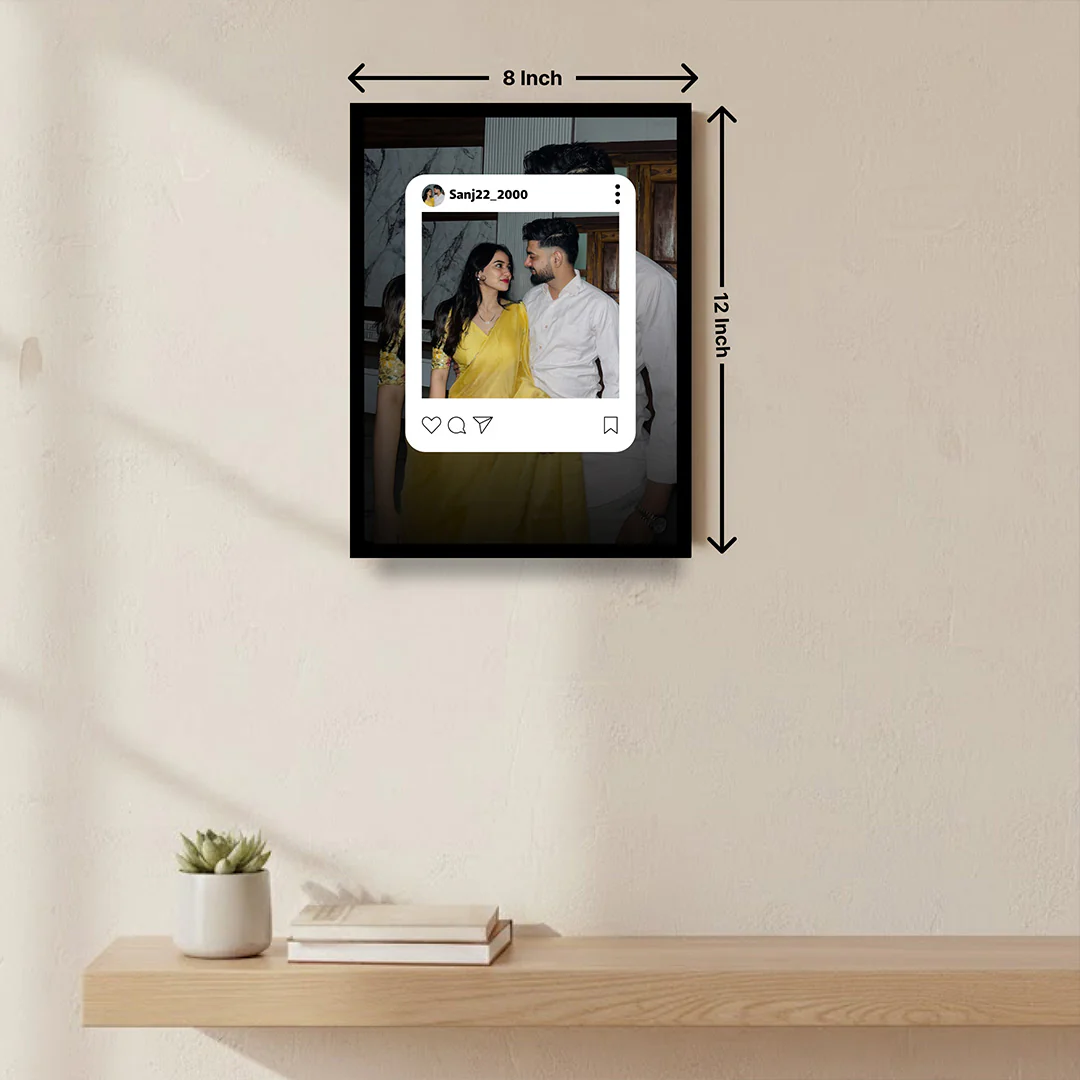 Personalized Instagram Photo Frame (8×12") - Image 5