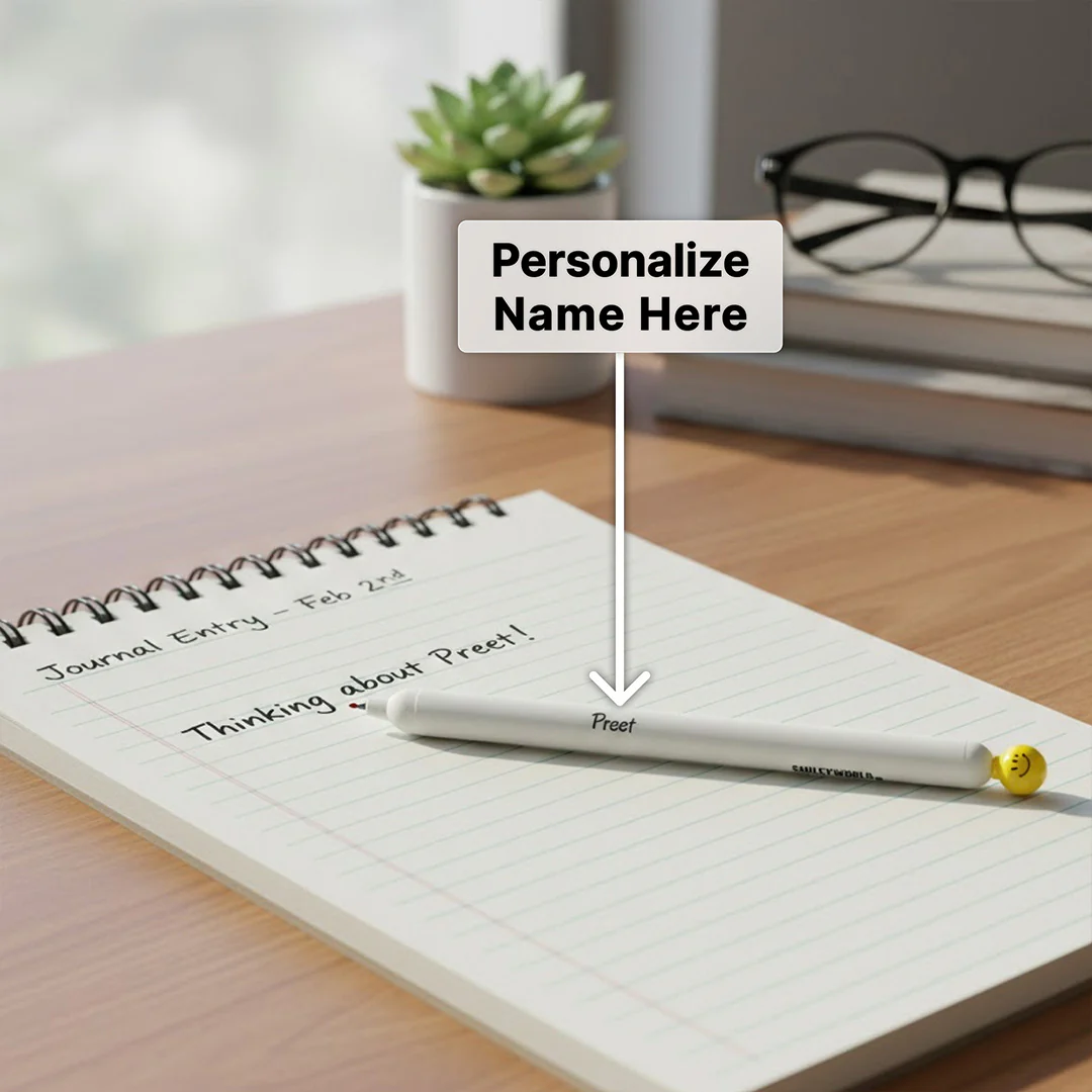 Personalized Kaco Smiley World Gel Pen - Image 2