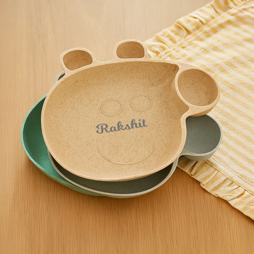 Personalized Kids Feeding Plate