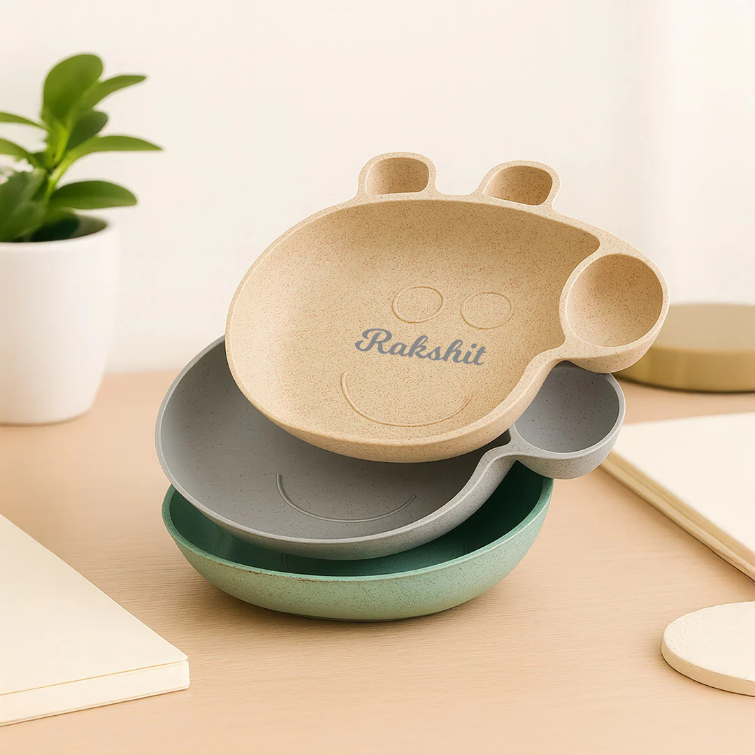 Personalized Kids Feeding Plate - Image 5