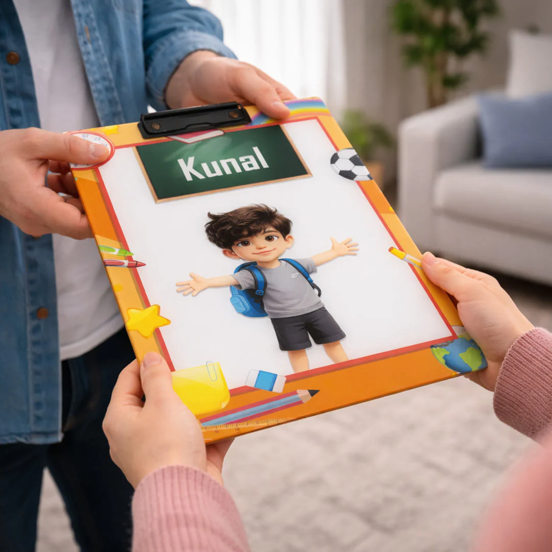 Personalized Kids Study Clipboard with Name & Photo - Image 5