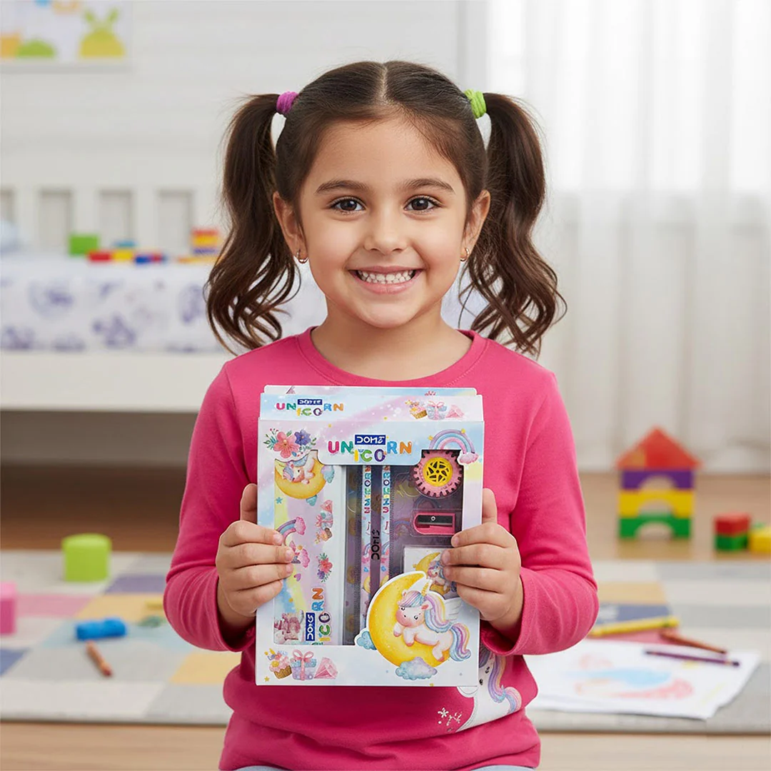 Personalized Kids Unicorn Stationery Combo Set - Image 10