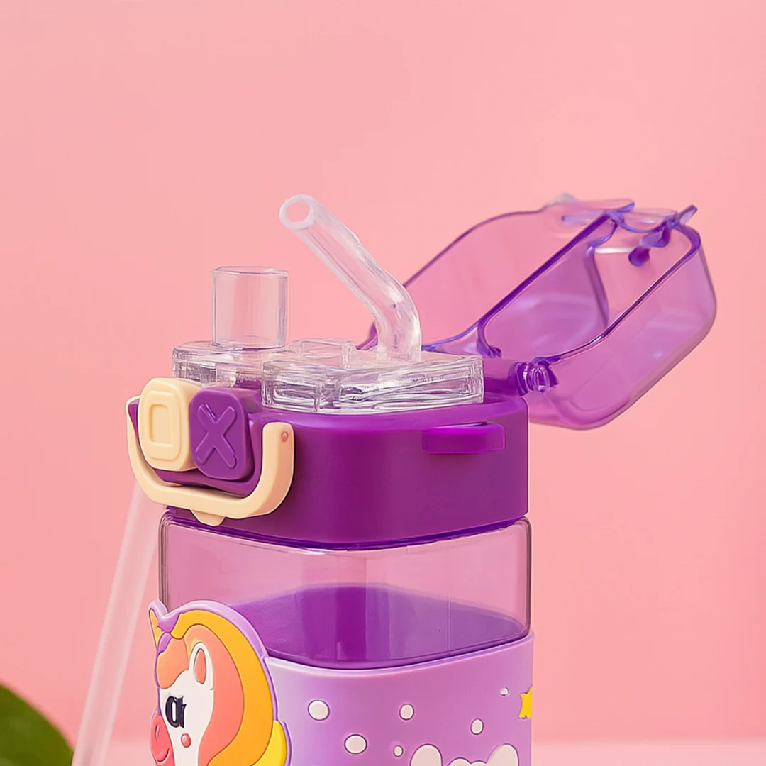 Personalized Kids Water Bottle-Cartoon Design - Image 4
