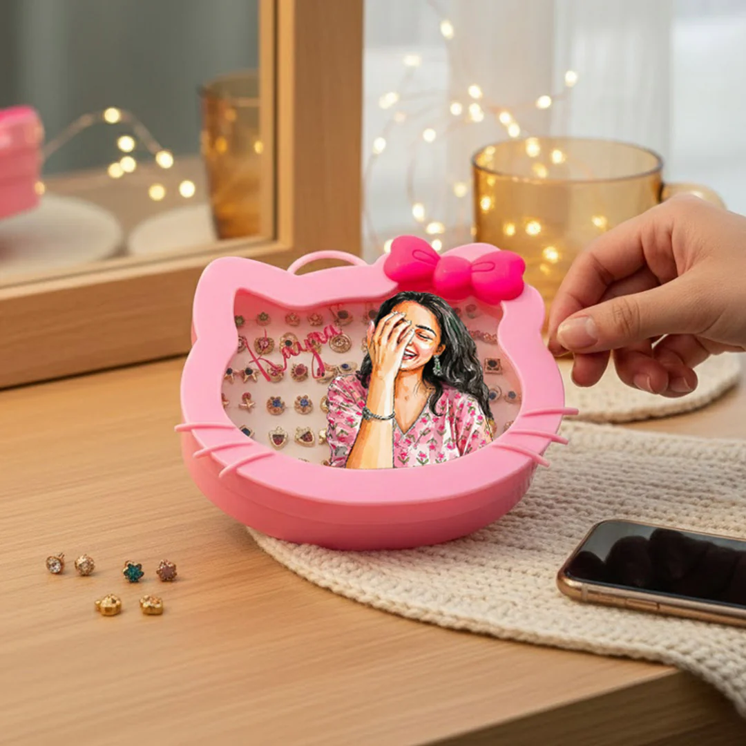 Personalized Kitty Earring Box - Image 7