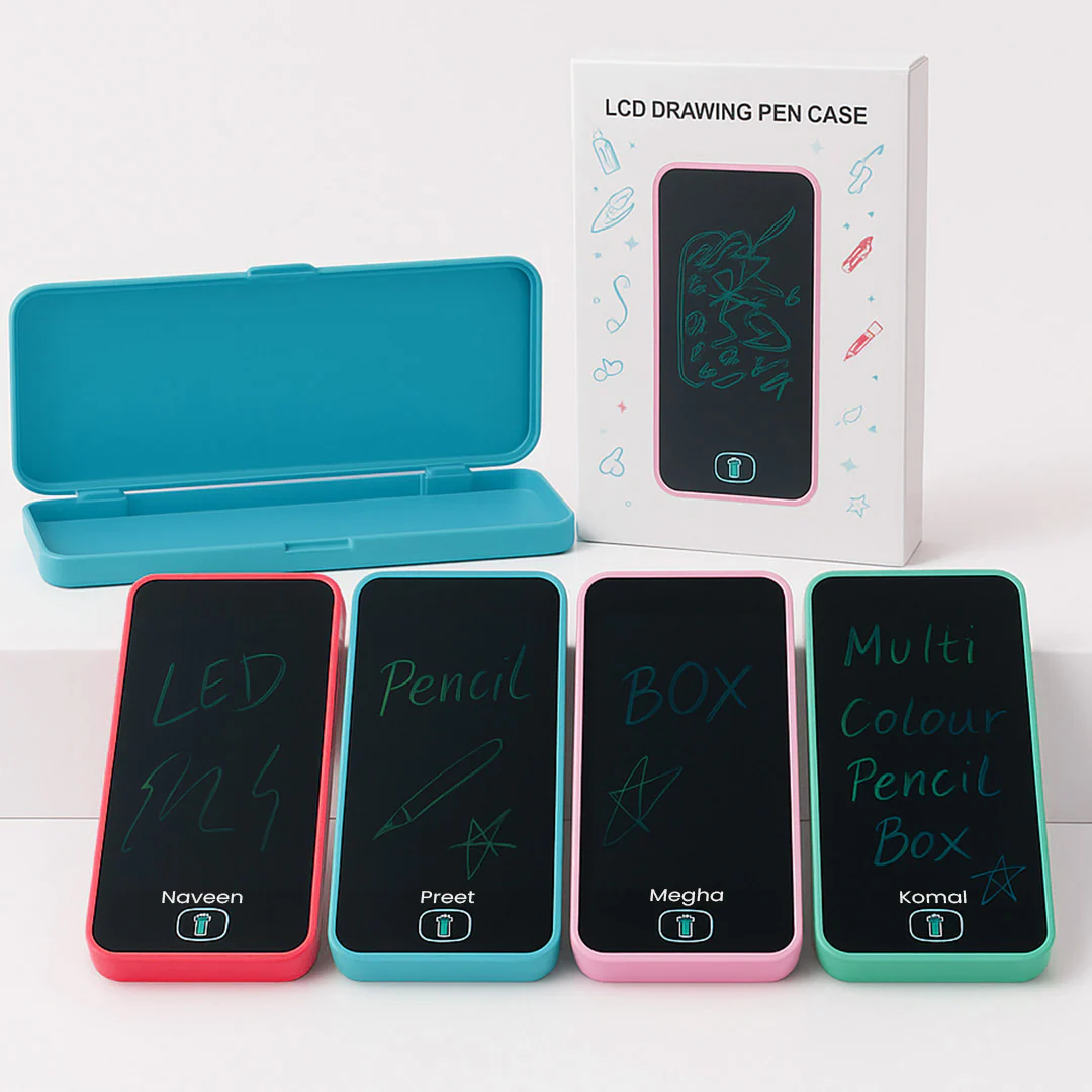 Personalized LCD Writing Tablet with Stylus & Geometry - Image 10