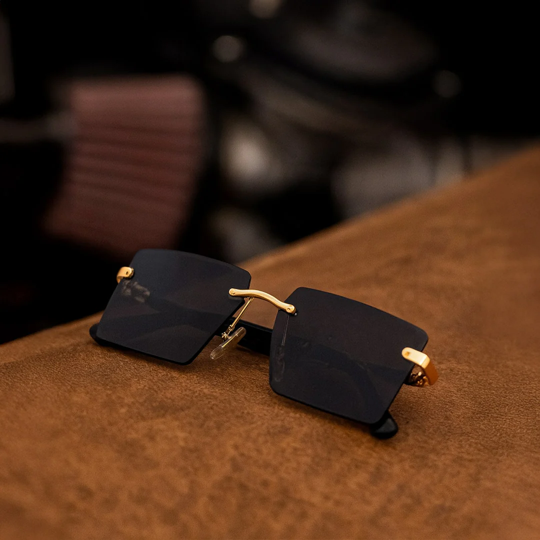 Personalized Luxury Rimless Sunglasses - Image 6