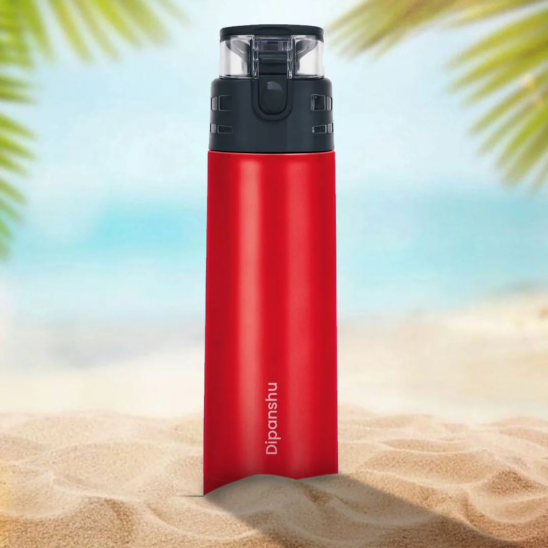Personalized Milton Atlantis 600 Thermosteel Bottle - Hot & cold Water Bottle - Image 8
