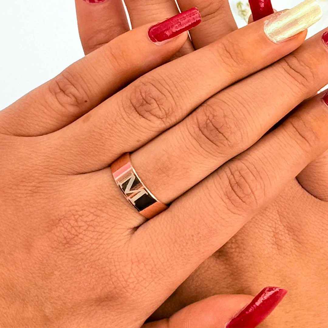 Personalized Name & Initial Ring – A Unique Gift for Your Partner - Image 5