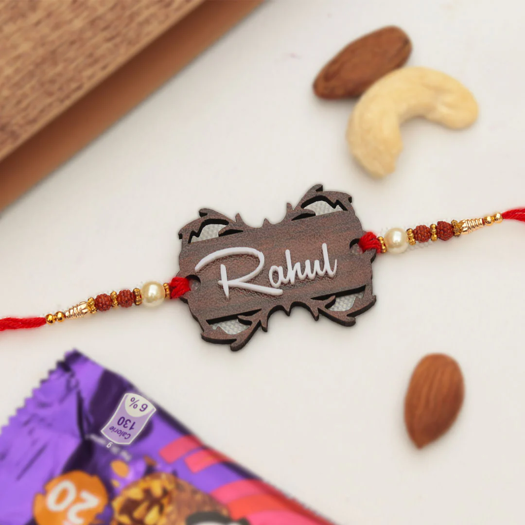 Personalized Name Rakhi for Raksha Bandhan - Image 3
