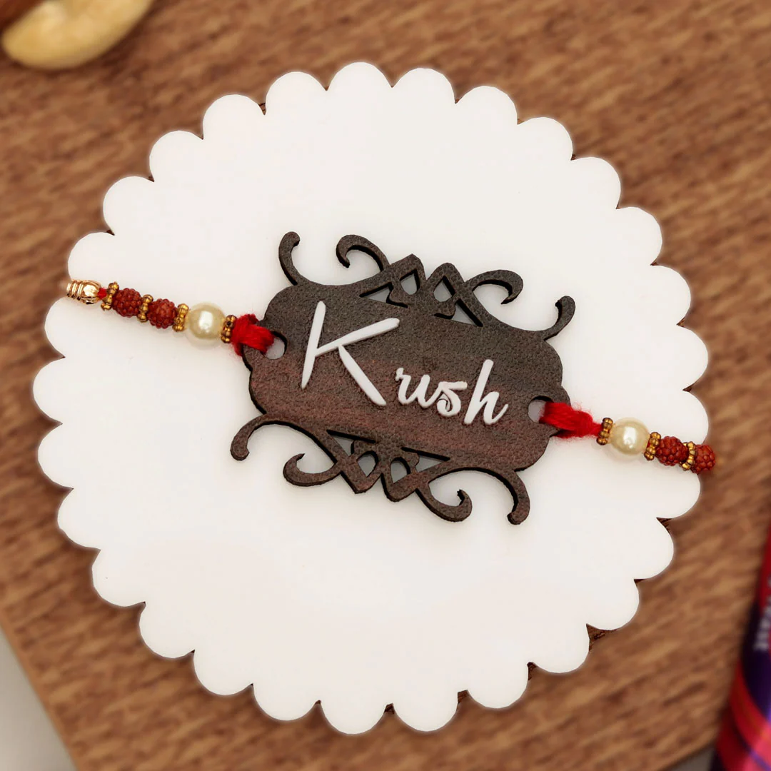 Personalized Name Rakhi for Raksha Bandhan - Image 4