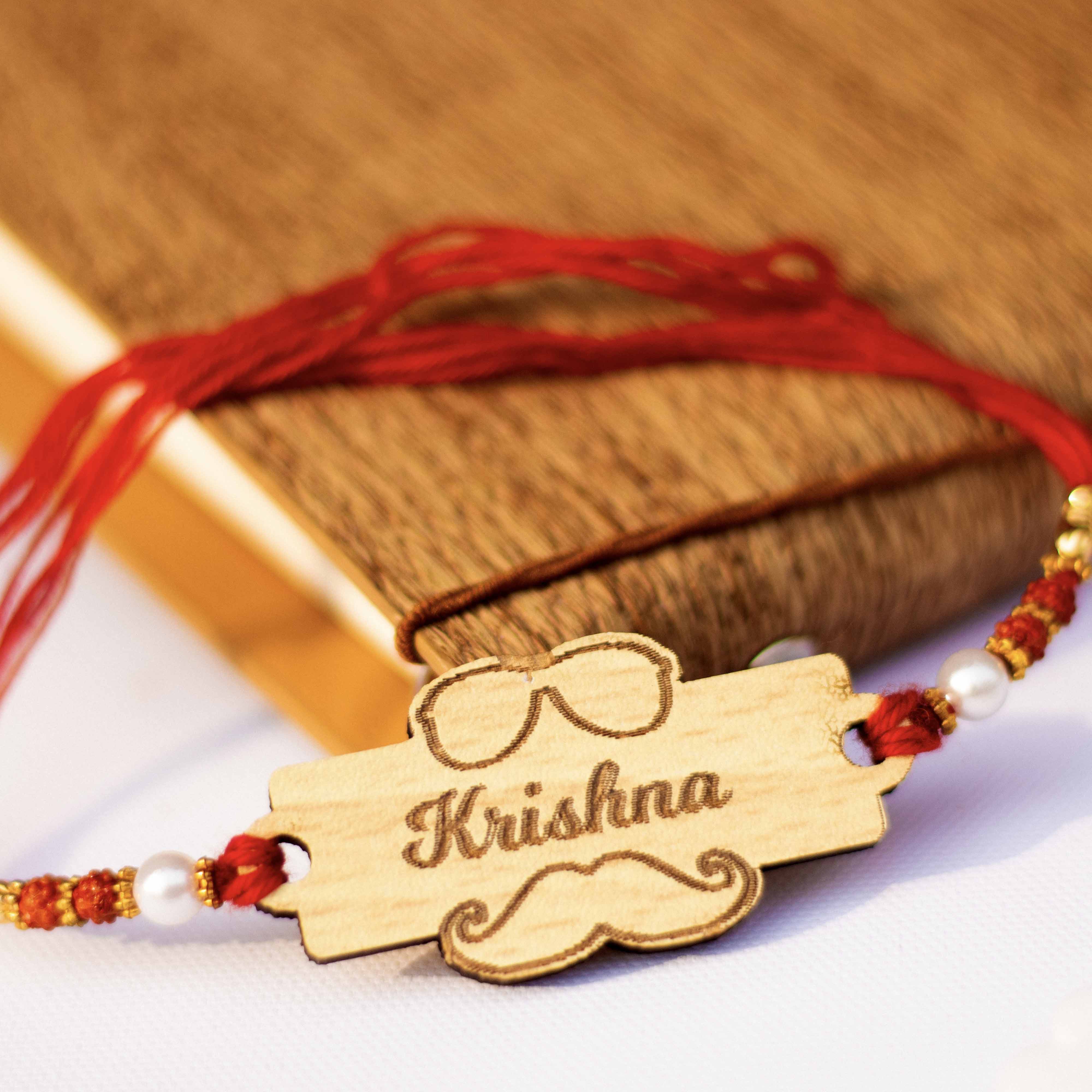 Personalized Name Rakhi for Raksha Bandhan - Image 7