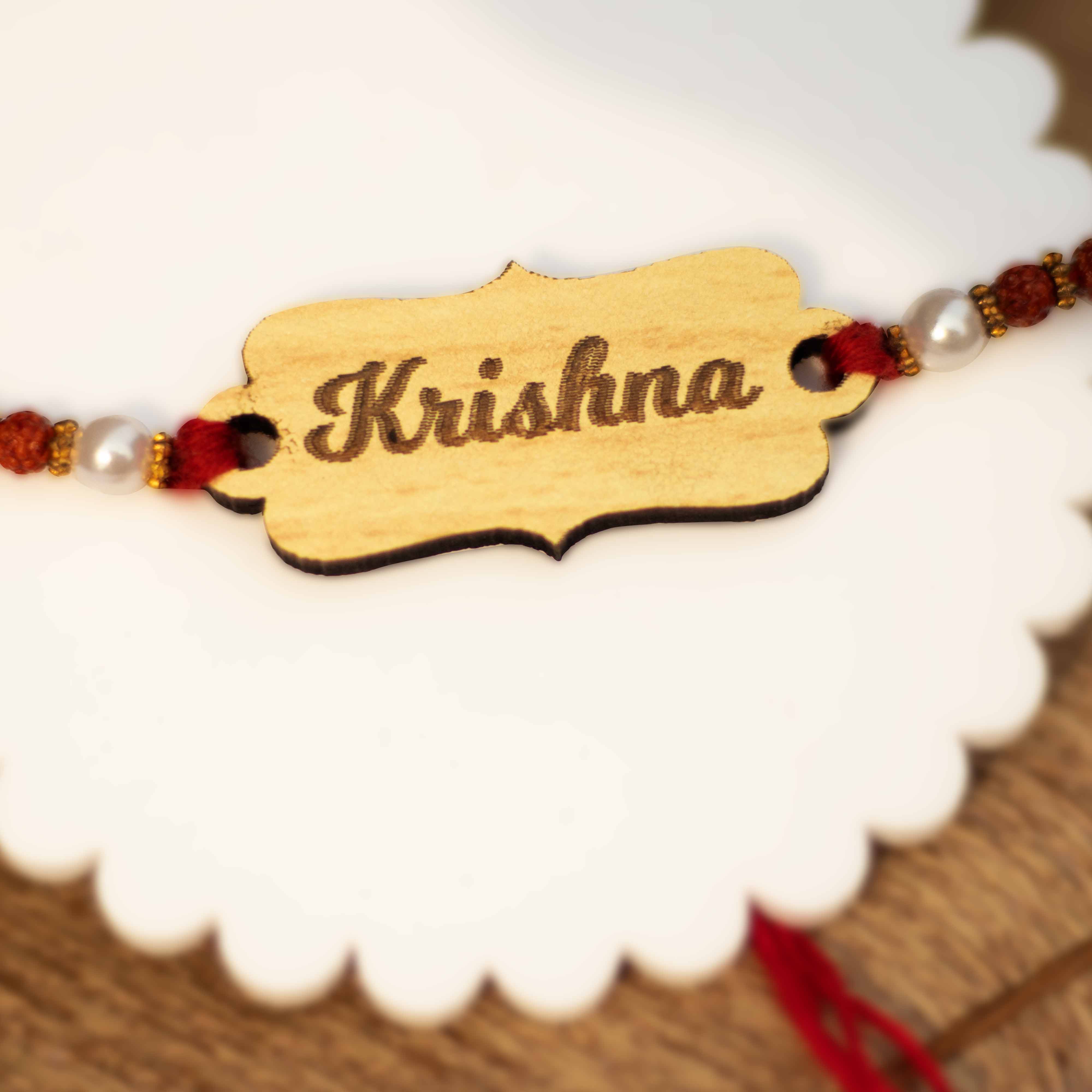 Personalized Name Rakhi for Raksha Bandhan - Image 8