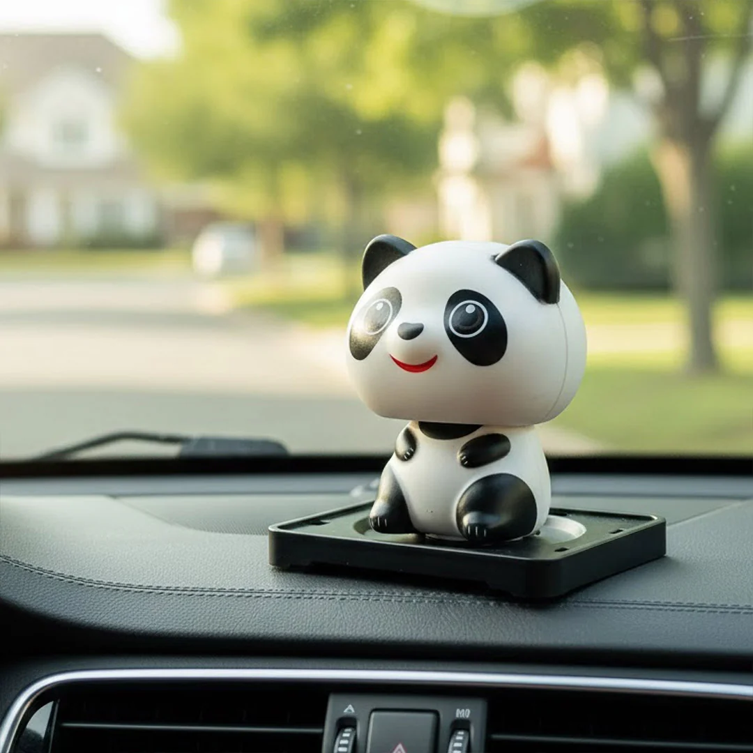 Personalized Panda Dashboard with Moving Head - Image 3