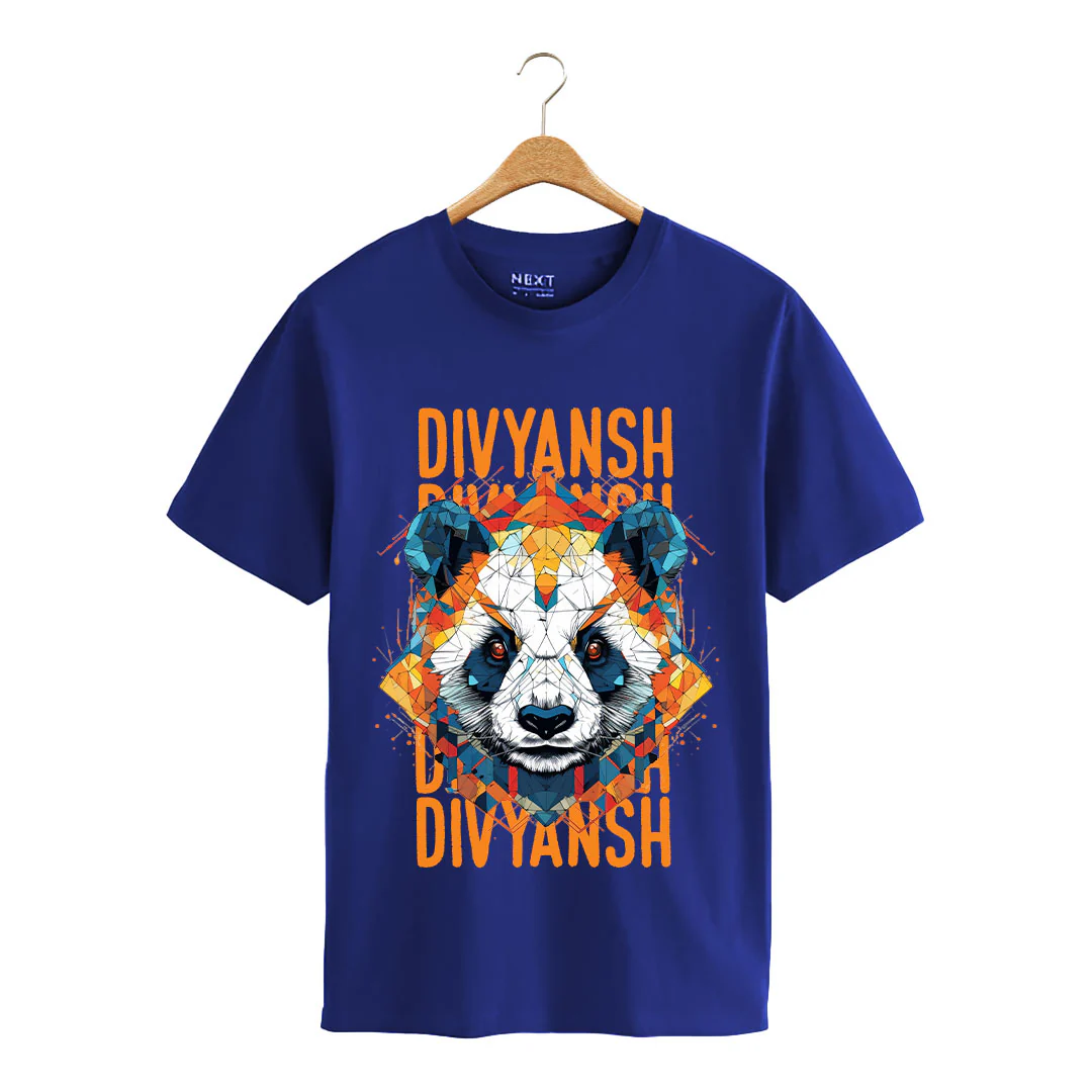 Personalized Panda Graphic T-Shirt - Image 3