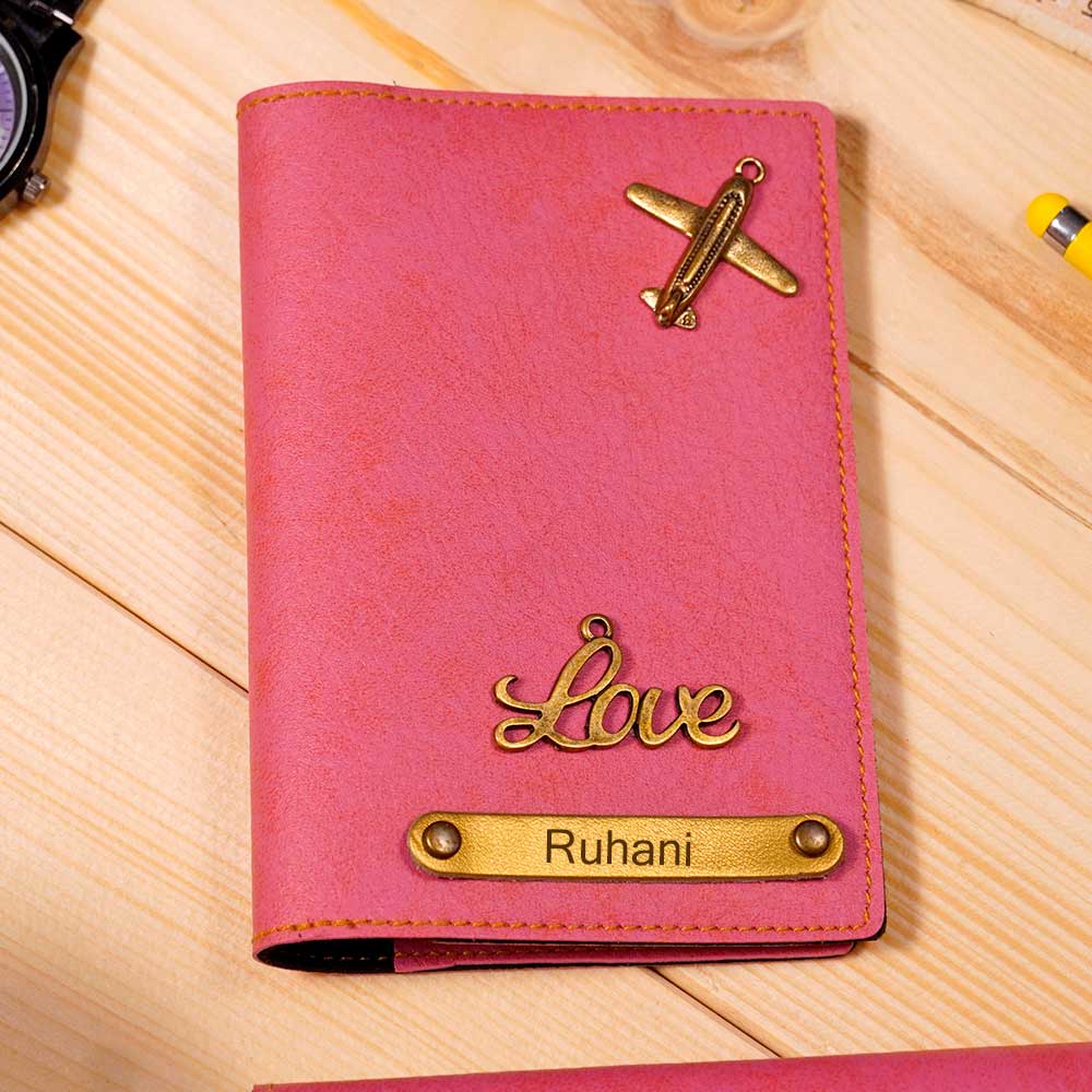 Personalized Passport Cover & Ladies Clutch Combo - Image 9